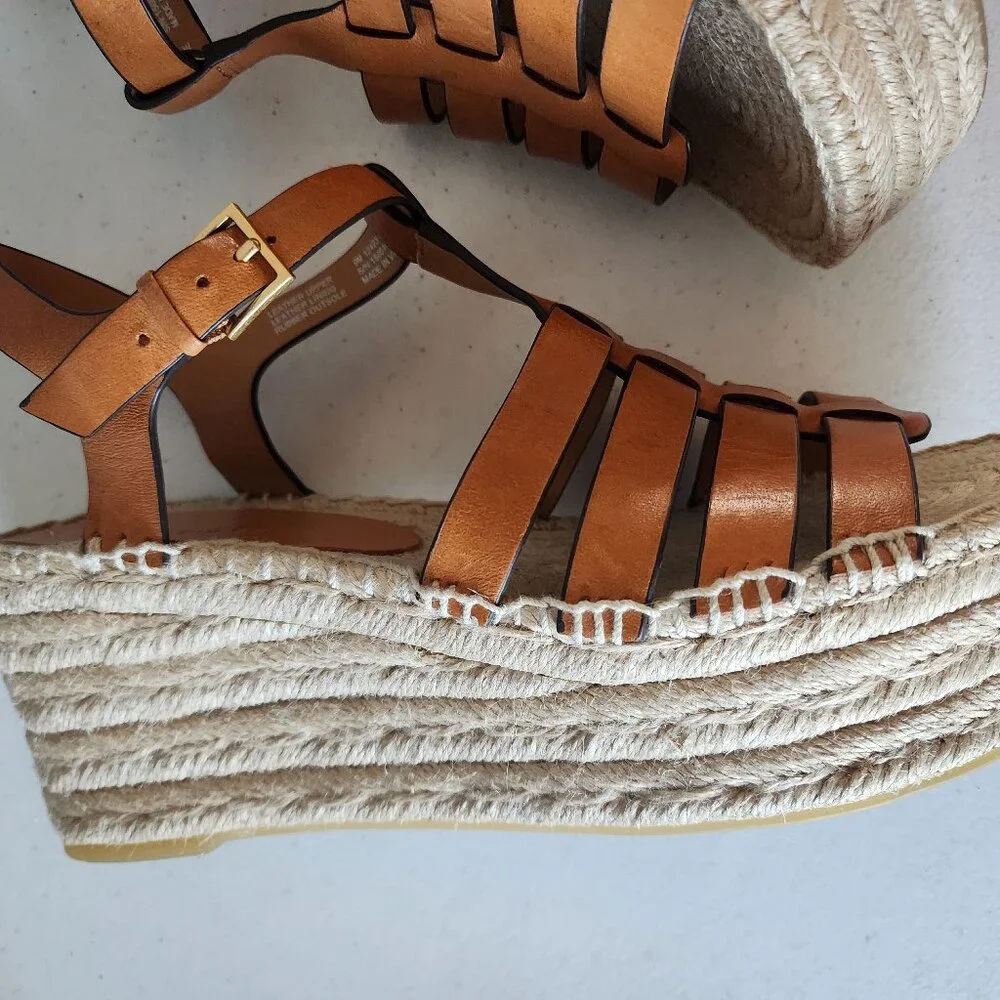 Tory Burch Wedge "EUC" - Picture 10 of 16